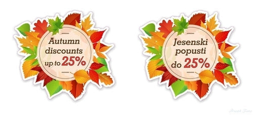 Autumn discounts up to 25%, for all our handmade nautical bracelets, key-rings and necklaces