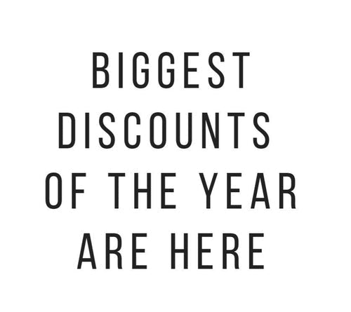 Biggest (and last!) SALE of 2019 is here! Black Friday 50% off