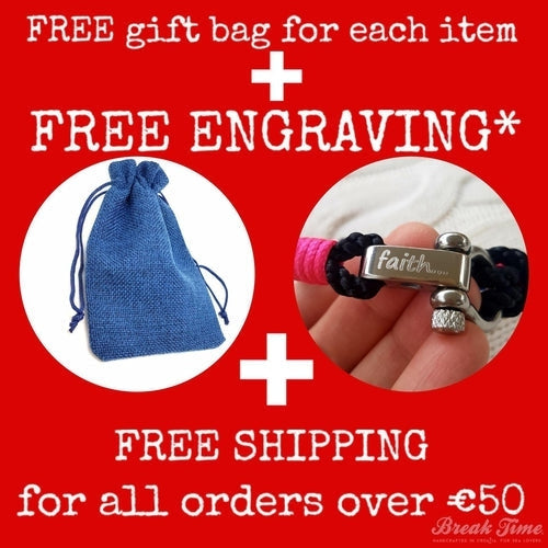 Get the December deal now: Free gift bag + free personalized engraving + free shipping
