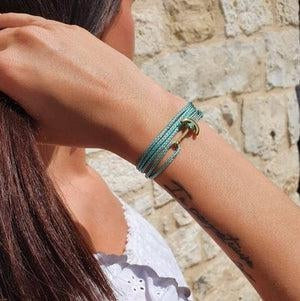 NEW colours for the Yacht Club anchor bracelets!