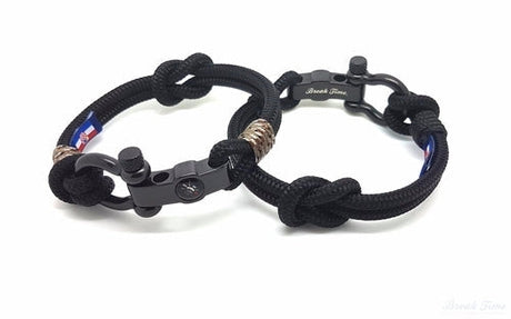 The new DUBROVNIK nautical bracelets with black stainless steel compass - COMING SOON!