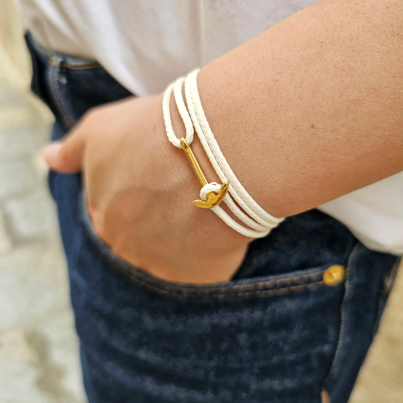 YACHT CREW Mini Anchor Bracelets