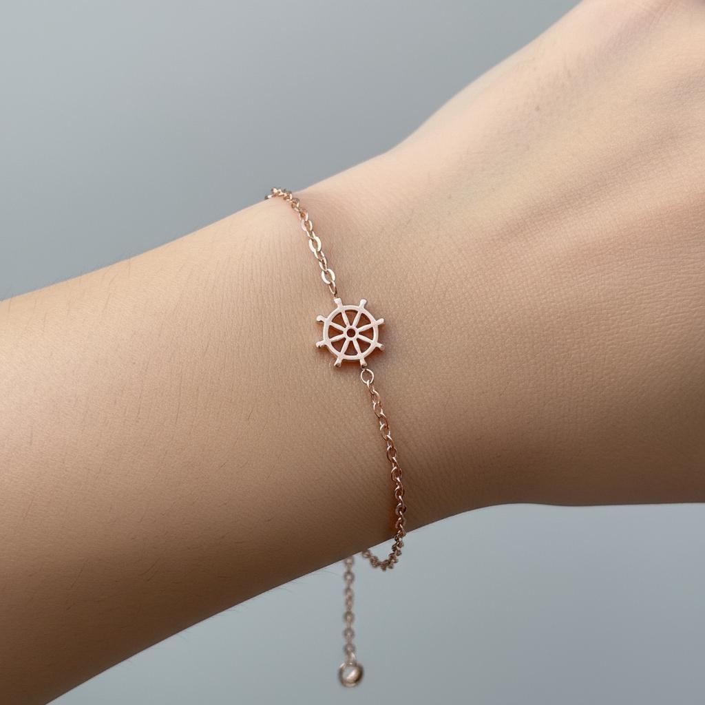CHARMED MINI bracelet boat wheel