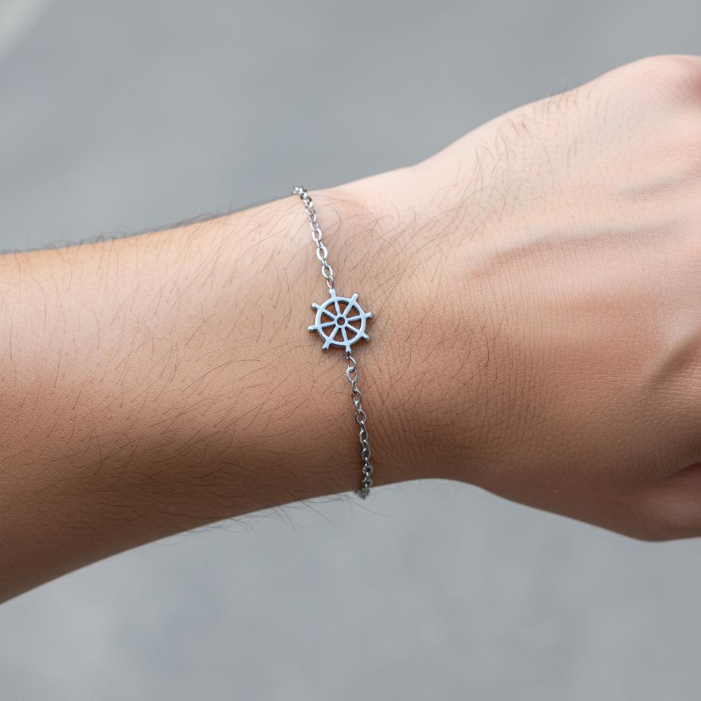 CHARMED MINI bracelet boat wheel