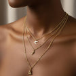 CHARMED MINI pendant layered necklace