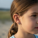 CHARMED MINI stud earrings boat wheel