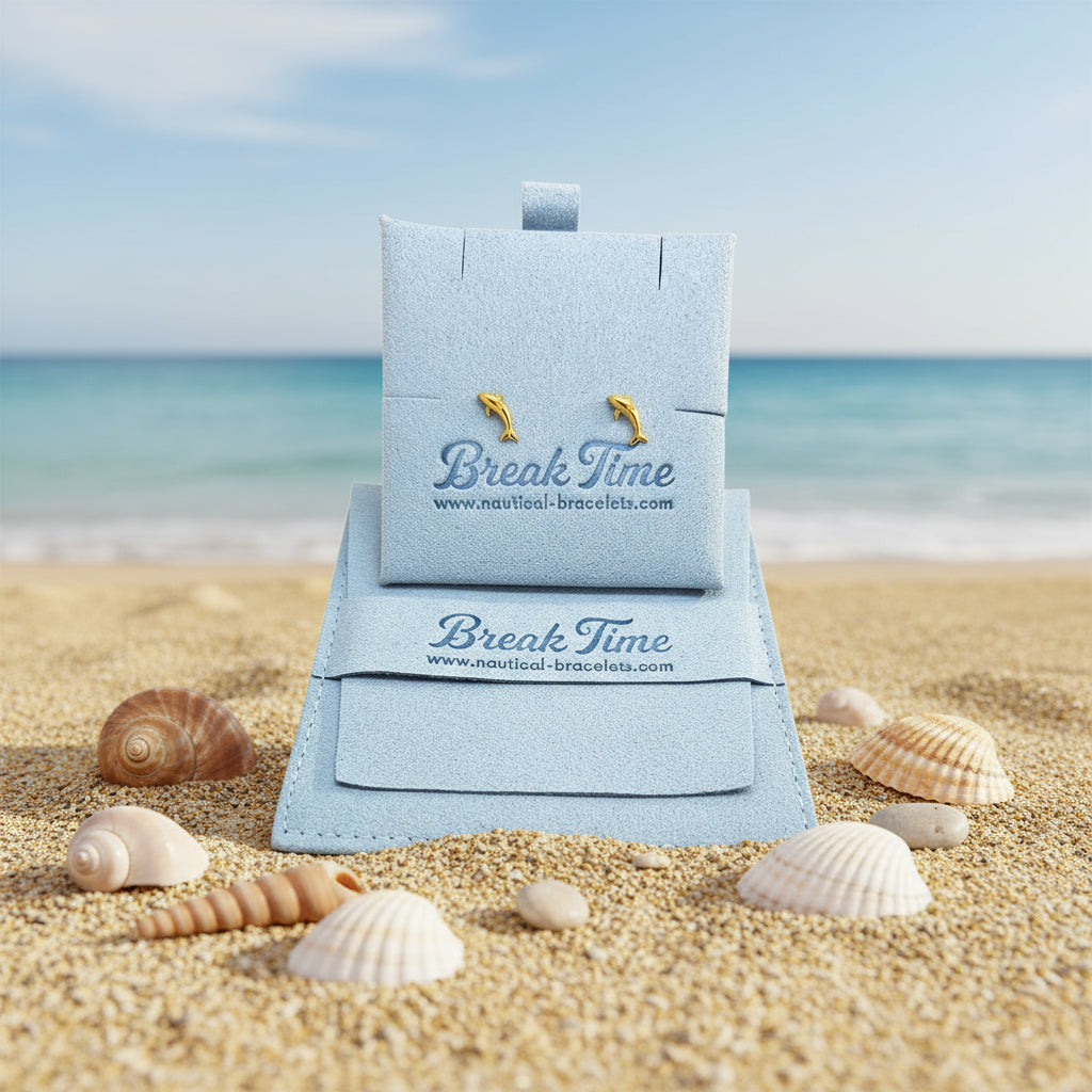 CHARMED MINI stud earrings dolphin