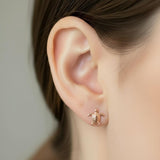 CHARMED MINI stud earrings sea turtle