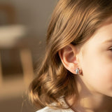 CHARMED MINI stud earrings sea turtle