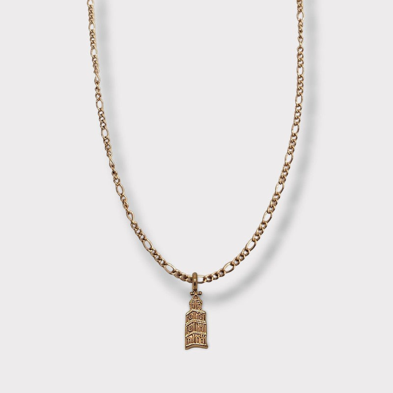 CHARMED steel necklace with Sv Duje cathedral pendant